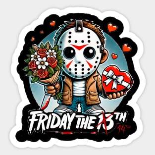 Friday the 14th Sticker
